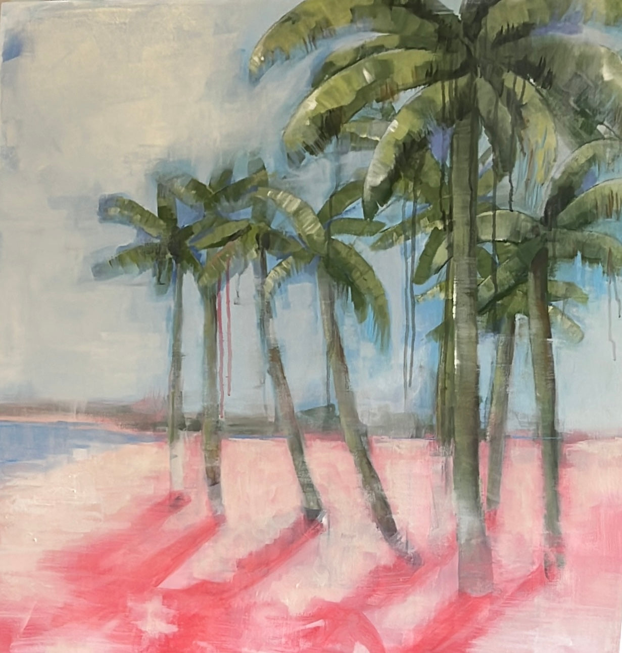 Pink Palms