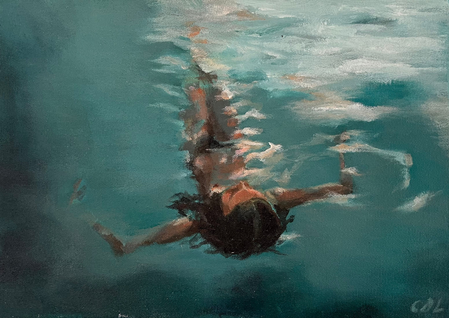 Skinny Dipping 2 by Colleen Larsen