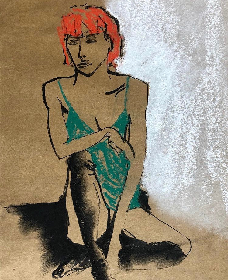 Woman in Green