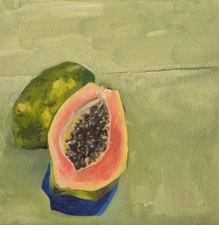 Still Life Papaya - Fine Art Print