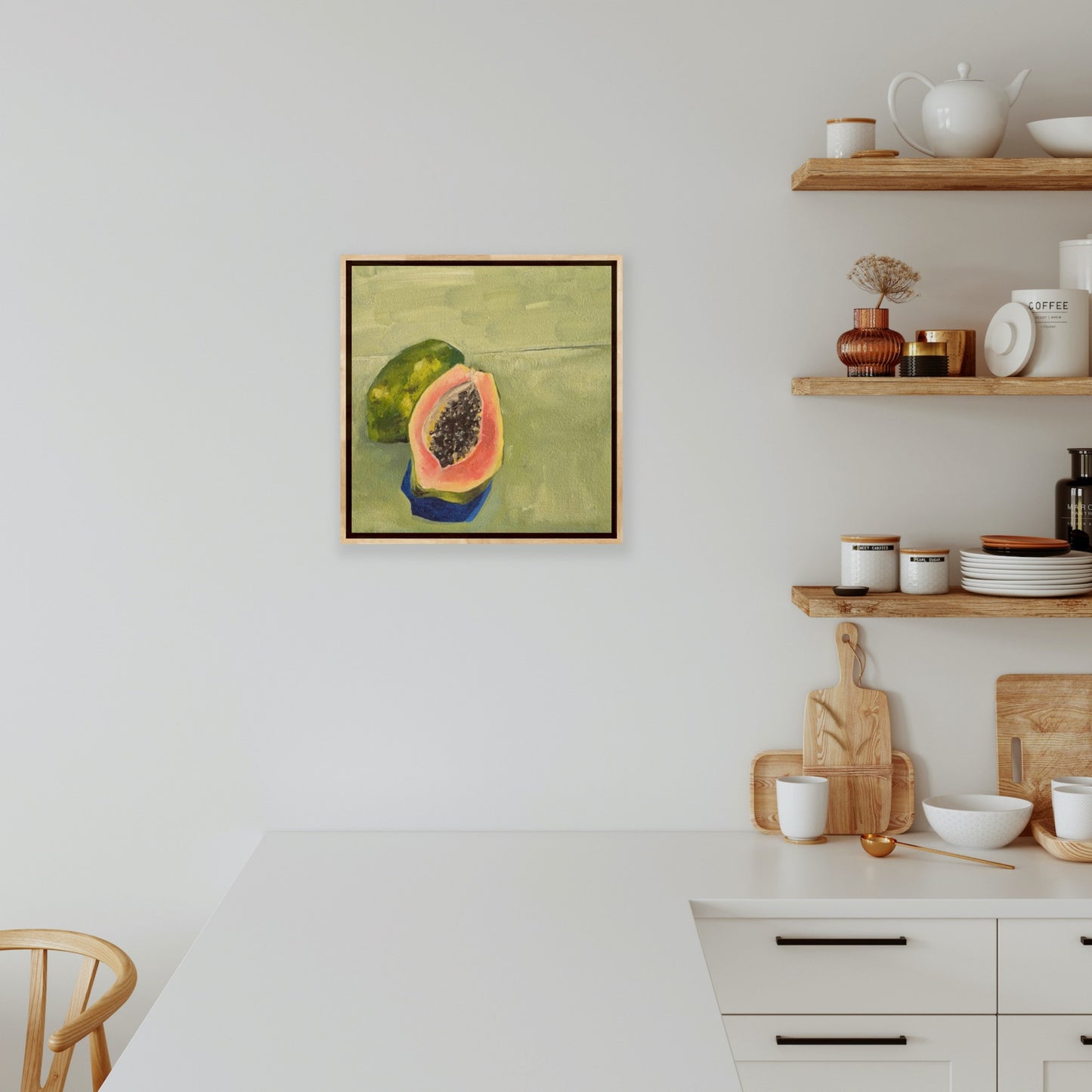 Still Life Papaya - Fine Art Print