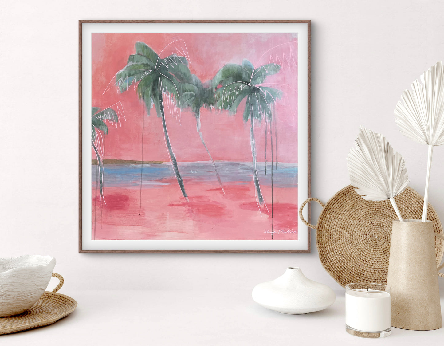 Palms at Sunset II